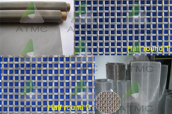 Acciaio inossidabile metallico reticolare reticolare reticolare inossidabile reticolare reticolare per tessuto torto