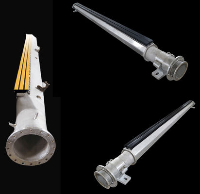 Macchina per la produzione di carta a struttura densa, con alta superficie, cassetta di aspirazione a feltro Sicer Si3N4