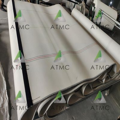 Cintura corrugatrice flessibile resistente per il processo di produzione della carta