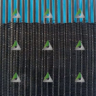Cintura trasportatrice per la stampa UV con struttura tessuta o a spirale con superficie antiaderente per una facile pulizia e dimensioni personalizzate per pelli di tela in PVC PET